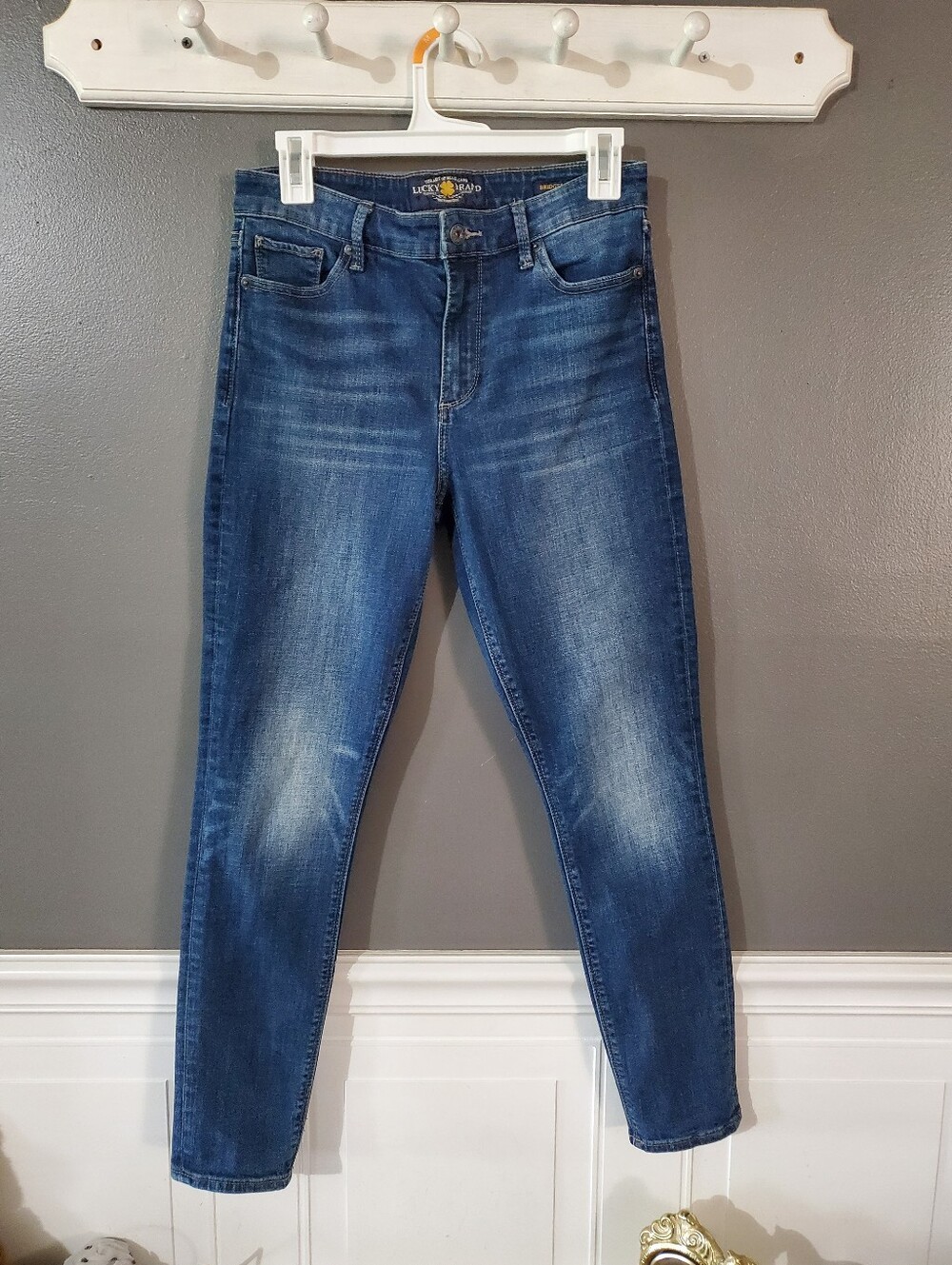 LUCKY BRAND High Rise Bridgette Skinny 6/28